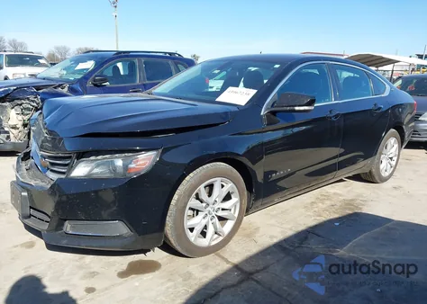 2017 Chevrolet Impala 1Lt from USA, damaged, VIN 2G1105S39H9121161